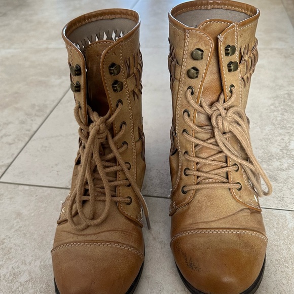 Basket weave booties - Picture 7 of 11